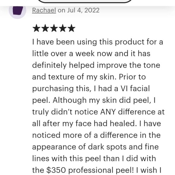 Vegan Lactic Acid peel 50% Melasma Hyperpigmentation Acne Scars Anti Aging etc - Picture 11 of 12